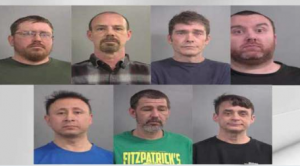 KY: Police discuss arrests of 7 men in Louisville child sex trafficking sting.