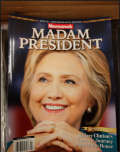 Newsweek Magazine preprints Madam President Cover and Article…