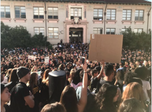 VICTORY LAPS: East Bay High California School Students Walk Out After Donald Trump Named President…