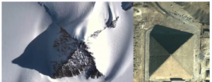 GREAT PYRAMID OF FREEZER Mysterious ‘pyramid’ is buried in the icy wastes of Antarctica…