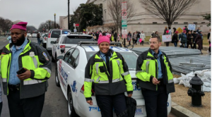 Photo: DC Police Officers Wear Anti-Trump Pink Pussy Hats While Working Women’s March…