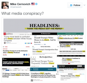 MIKE CERNOVICH: What media conspiracy?…