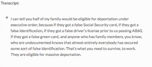 California State Senate Leader: ‘Half My Family’ Here Illegally…