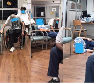 Disturbing Photo Of Elderly Veteran Lying On The Floor Of VA Facility In Pain Sparks Outrage…