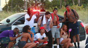 Hundreds of wild Spring Break college students in dramatic stand-off with cops after trashing South Beach…