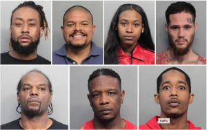 MIAMI-DADE COUNTY: Six men, one woman arrested by human trafficking unit…