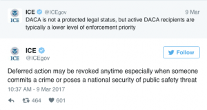 ICE Twitter messages fuel deportation fears for student, 19…