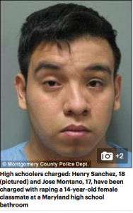 WAKE UP AMERICA: Two SAVAGE immigrant high school students who ‘raped a girl, 14, in a bathroom’ arrived in America just months ago from El Salvador and Guatemala…