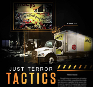 Jihadi terror manuals on how to use a car as a ‘tool of war’ for mass murder can be found in just two minutes on Google and Twitter…