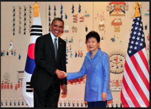 WHAT ABOUT HILLARY?: Ousted South Korean leader behind bars after arrest on bribery charges…