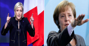 French Election: Marine Le Pen claims ‘France will be steered by a woman – Merkel or ME’…