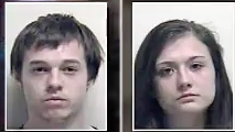 Give me the g**da*n baby! Parents arrested after distressing footage emerges of them in a tug of war with their SON…