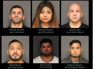 6 People Arrested, 14,500 Oxycodone Pills, 2,000 MDMA Pills and $65,000 Seized in Fullerton Drug Raid…