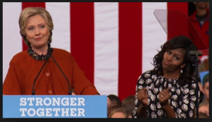 STRONGER TOGETHER: Clinton asked to fly on separate plane from Michelle Obama in 2011…