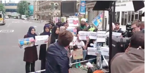 CNN AND ASSOCIATED PRESS STAGE MUSLIM PROTEST VS. ISIS…