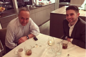 SYNAGOGUE OF SATAN: Chuck Schumer Has Drinks With George Soros’ Son…