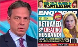 More bad news for CNN as Jake Tapper airs FAKE National Enquirer cover …