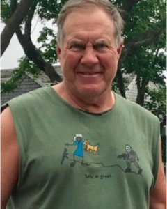 THE GREATEST EVER: Coach Bill Belichick Criticized for T-Shirt with Soldier Facing a Man in a Turban…