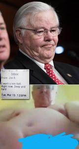 BARTON THE BLOWHARD: Texas Congressman Joe Barton apologizes for leaked nude photo and graphic texts…