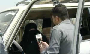 Where are the American feminists: Amina, the first woman taxi driver in Yemen…