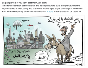 Israel Foreign Ministry sends out a message for Arabs to modernize…