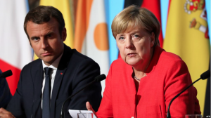 KING TRUMP vs. GLOBAL PUPPETEERS: Merkel could join Macron in Davos for epic clash with Trump…