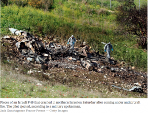 Israeli air strikes against Syria ‘biggest since 1982’…