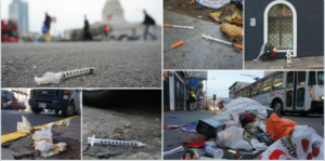 DEMOCRAT OASIS: San Francisco site of trash, feces, and drug needles…