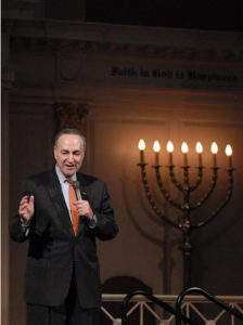 Jewish and synagogue of Satan member Schumer: I Won’t Vote For This Judge Because He’s White…