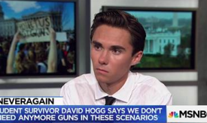 Video has surfaced from one of David Hogg’s classmates saying David “shouldn’t even be in our school, he’s 25 from California” with the annotation “My debate partner is a crisis actor”…