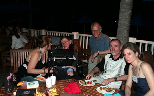 Stephen Hawking pictured on Jeffrey Epstein’s ‘Island of Sin’…