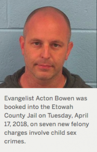 Alabama evangelist jailed on 7 new felony child sex charges involving 4 more victims…