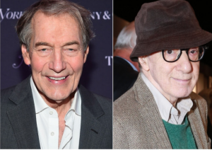 Two Perverts in a Pod.  Charlie Rose parties with Woody Allen…