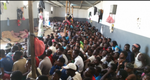 Over 100 migrants escape from Libya trafficking camp…