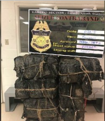 TX: Border Patrol agents seize nearly 400 pounds of marijuana – Five bundles were found inside a vehicle…