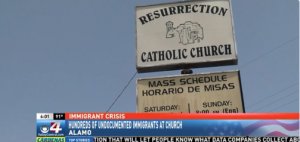 TX: Alamo church housing hundreds of undocumented immigrants – “Each of the immigrants at the church has been processed by Immigration and Customs Enforcement and is tracked by an ankle monitor.”…