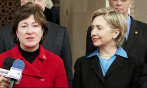 DEMOCRAT PLANT & AMERICAN TRAITOR: Republican Susan Collins says Supreme Court pick who’d overturn Roe v. Wade ‘would not be acceptable’…