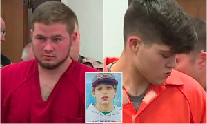 Lowlife Animal Kin: 2 brothers are charged with brutal rape and murder of a 16-year-old boy ‘…kicking him more than 100 times and bashing his head with a rock’….