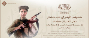 SUICIDE SACRIFICE TO ALLAH: The Islamic State group announced on Tuesday evening the death of one of the sons of the organisation’s commander Abu Bakr al-Baghdadi…