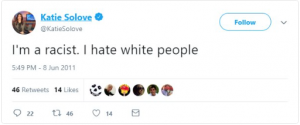 Good Morning Kentucky host Katie Solove is a racist that hates white people…
