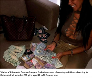 Madame arrested for ‘running child prostitution ring where 250 underage sex slaves were branded with tattoos’ by their ‘owners’…