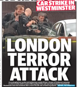 Islam: London police – Crash outside UK parliament being treated as terror incident…