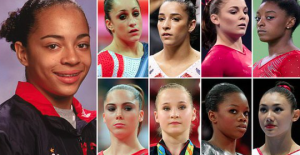 Tasha Schwikert becomes the NINTH Olympian to reveal she was sexually abused by pedophile doc Larry Nassar…