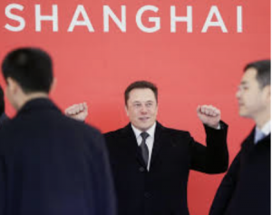 Tesla hints at new car model made in China in new job openings. (Are Elon Musk and CA in a partnership with China?)