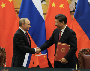 China and Russia ditch dollar in move towards ‘financial alliance’.