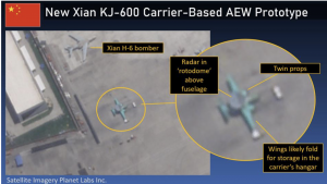 First Image Of China’s New Carrier-Based AEW Plane.