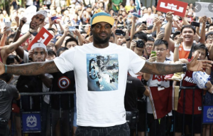 Nike said its sales in China during the latest period rose 6%, while sales in North America were down 2%.