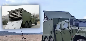 China shows off its ability to rapidly launch 48 weaponized drones from the back of a truck, as well as from helicopters.