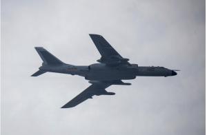 Video reveals Chinese H-6N bomber carrying suspected hypersonic weapon.