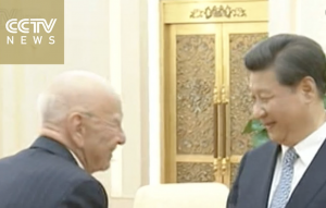 Fox News, Rupert Murdoch, and China – 2015: Rupert Murdoch is showing his love for China by posting gushing messages about the country on the popular social media site, Weibo.
